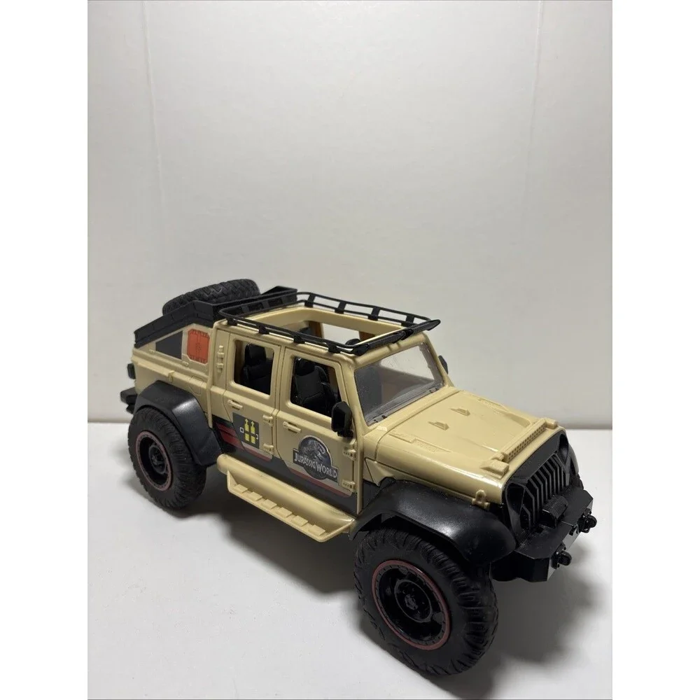 JEEP RC VEHICLE JURASSIC WORLD 2022 MATTEL JEEP ONLY NO REMOTE
